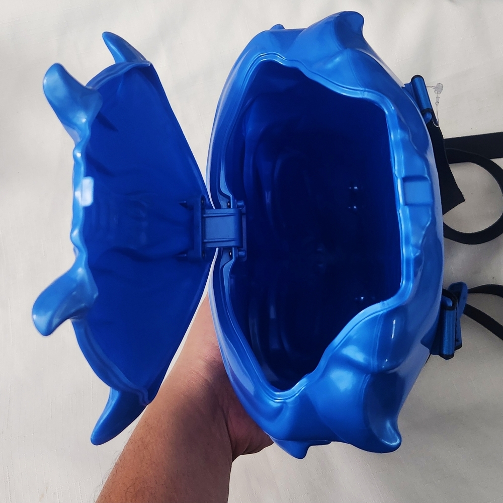 AMC DC Blue Beetle Popcorn Bucket Backpack Vessel Rare Exclusive Limited Edition - Picture 8 of 12
